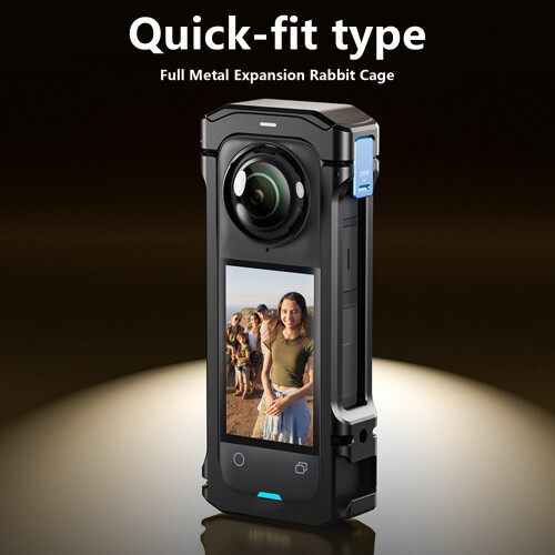 Camera Cage Protective Frame Housing Shell for 360 X4 with 1