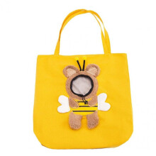 Cat Carrier Bag, Cute Pet Canvas Handbag, Bee Shape, Puppy Bag, Portable Cat Bag, Breathable Pet Bag, Small Dog Carrier
