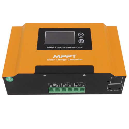 Ελεγκτής ηλιακού φορτιστή MPPT με οθόνη LCD, φόρτιση ασφαλείας και περίβλημα από 1