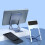 Adjustable Desktop Stand for Tablets and Smartphones-Black 5