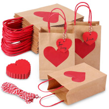 Dulce diseño, bolsa para regalos de fiesta, bolsas de golosinas de buena calidad hechas de material de papel kraft premium para bolsas de regalo de