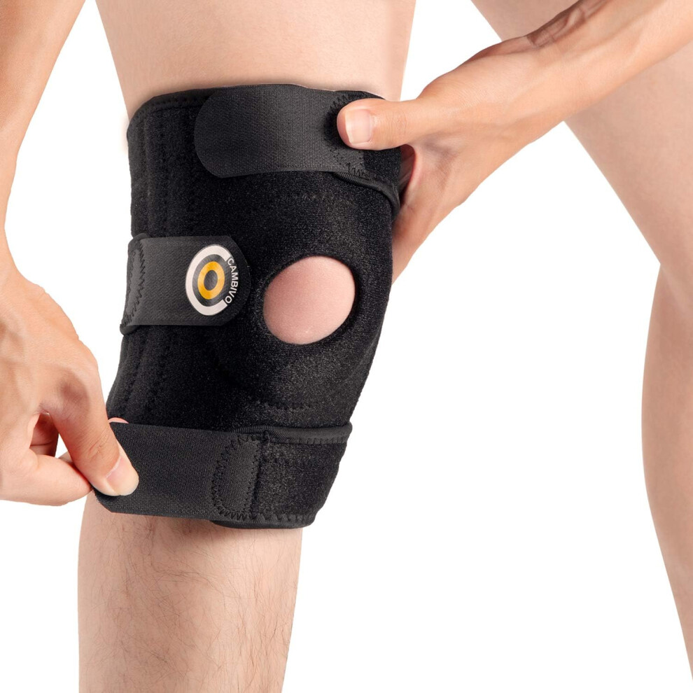 Compression Sleeve Knee Brace, Patellar Tendon Support For Pain Relief, Meniscus Tear, Arthritis, Acl Injuries, Adjustable, Breathable Design, Suitabl