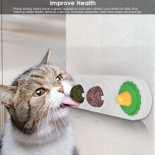 Estratti vegetali naturali, snack dentali per gatti per la pulizia dei denti, masticabili per gattini, erba gatta, noce galligena di Silvervine con