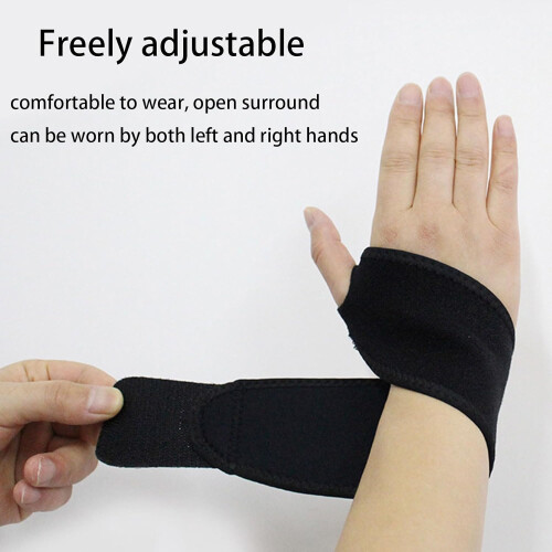 Wrist Compression Cuff, Comfortable Support for Carpal Tunnel, Adjustable Relief Wear 1