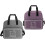 Overlock Small Sewing Machine Tote Bag with Shoulder Strap and Sturdy Handle Dual Purpose Storage, light grey 5