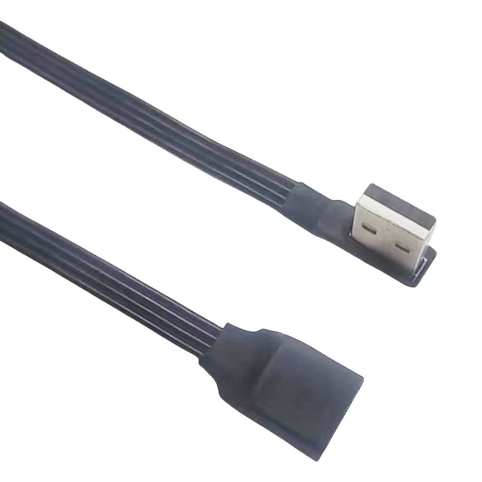 Usb 2.0 Cable 90Angled Extension Cord Male To-25Cm Usb Side Up 7709000263479