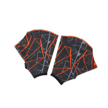 Swimming training gloves with fashionable pattern for effective water training, water aerobics, adults, swimming aid Ref: 5236