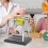 Newtons Cradle Pendulum met 5 ballen Motorische beweging 4