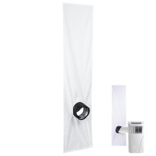 AC window ventilation set, window ventilation seal, universal AC sound barrier  3m