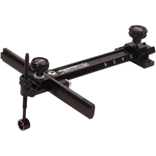 Efficient aiming with this adjustable recurve bow sight, complete with necessary tallation tools blue Ref: 9045 1