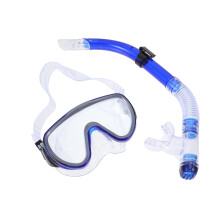 1set Adults Snorkeling Gear Tempered Ergonomic Design and Fully Dry Snorkeling System for Comfortable Diving and Diving