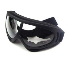 Ski goggles, outdoor mask, cycling goggles, motocross sunglasses, skating, windproof, grey lens (transparent lens)
