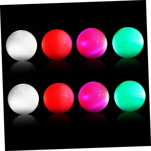 8 pieces LED lights for night games practical with flash function for family activities colored light arches when hitting