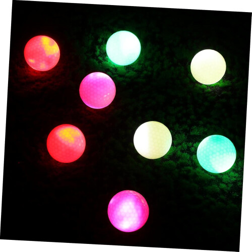 8 pieces LED lights for night games practical with flash function for family activities colored light arches when hitting 2