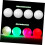 8 pieces LED lights for night games practical with flash function for family activities colored light arches when hitting 4