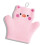 Badehandschuhe für Kleinkinder, bequeme Passform,-Rosa 1