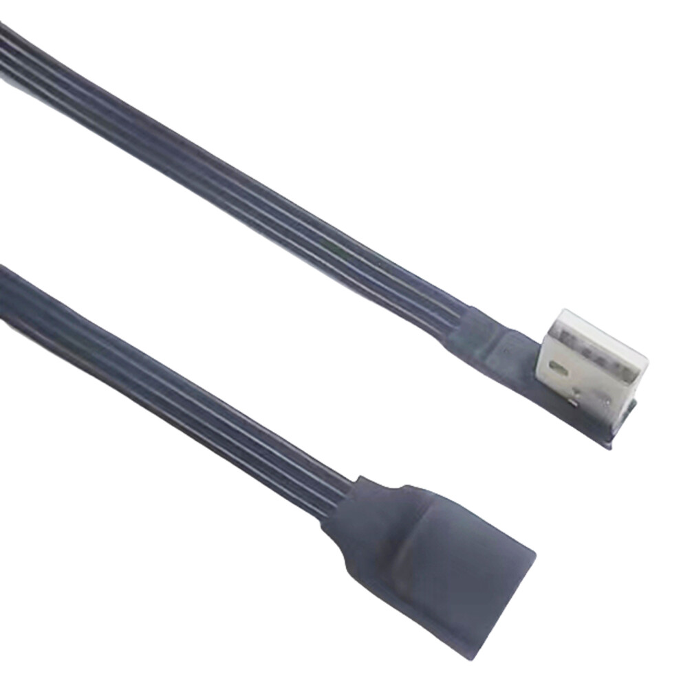 Usb 2.0 Male To Female Short Cable 90Degree-3M Usb Side Down 7709000263349