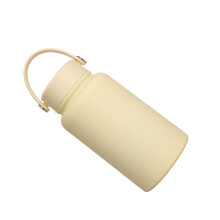 Thermal Insulated Nonrust Steel Flasks 650ml- Beige color