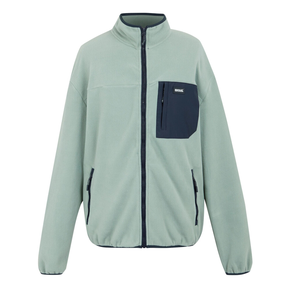 Regatta (Xl, Glacier/Navy) Mens Frankie Full Zip Fleece Jacket
