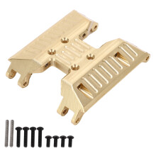 Accessori per telaio con contrappeso pesante Piastra di protezione in ottone per Axial UTB18 PPSU resistente alle vibrazioni Abbassamento del centro