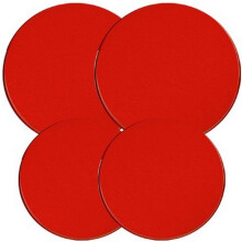 Protection pour plaques de cuisson électriques, couvre-brûleurs rouges, revêtement antiadhésif en silicone pour une cuisine élégante, plan de