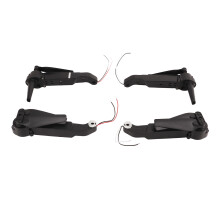 Dronemotor met propellers voor quadcopter-upgrade, opvouwbare RC quadcopter-onderdelen, armassemblage compatibel met E88, E88MAX en E525P1, stevige