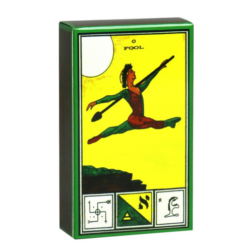 Ceremonial Tarot Card, 78Piece English Version, Pocket Size, Divination Tools