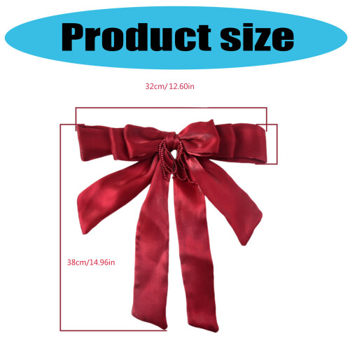 2Pack Elegante Grote Strik Gordijn Tiebacks Gespen Elastische 2