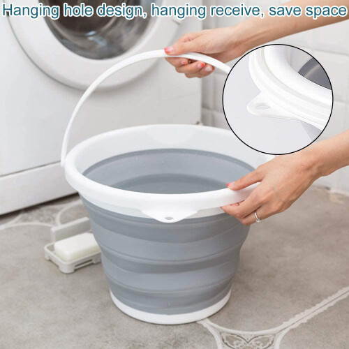 Space-saving Outdoor Waterpot, Multi-use Foldable Buckets For Various Activities 1