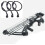 Precision archery, durable, adjustable bowstring peep for improved accuracy, ideal for target shooting, hunting. Ref: 1464 3