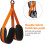Sling Trainer Set with 4 Resistance Bands, PullUp Bar, Door Frame, Home Gym 3