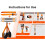 Sling Trainer Set with 4 Resistance Bands, PullUp Bar, Door Frame, Home Gym 4