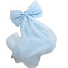 Large Bowknot For Baby Showers Birthdays Weddings-Blue long