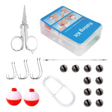 Beginner fishing set, 9.5cm freshwater tackle portable survival kit