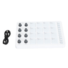 Kabelloser MIDI-Controller mit 16 RGB-Drum-Pads