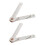 2pcs Plastic Disposable Gloves Dispenser Wall Mount-White 1