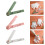 2pcs Plastic Disposable Gloves Dispenser Wall Mount-White 3