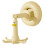 Octopuses Design Plastic Suction Cup Hook Space-Yellow 1