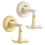 Octopuses Design Plastic Suction Cup Hook Space-Yellow 2