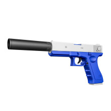 Pistola de brinquedo com balas de espuma e função de ejeção de cartuchos, brinquedo educativo para meninos e meninas - ação realista para