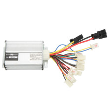 Controler de motor cu perii din aliaj de aluminiu, 36V, 800W, cu funcție inversă, nu este acceptat, cu design de disipare a căldurii, protecție