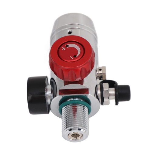 Underwater Diving Regulator Breathing Head Pressure Reducing Valve Explosion Proof Valve Luminous Function Reliable Performance Stable Breathing 1