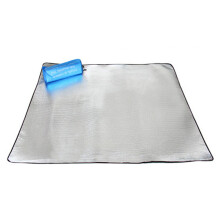 Waterdicht buitenkussen, multifunctionele thermische mat van aluminiumfolie met EVA-schuim, groot picknickkleed, vochtbestendige mat voor kamperen en