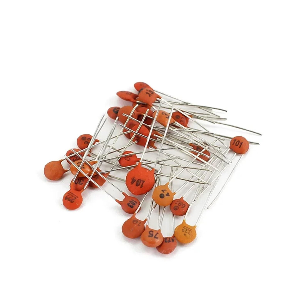 300Pcs/Lot Ceramic Capacitor Set Of Capacitors 2Pf01uf 30 Values10pcs Capacitor Kit 3Pf 5Pf 10Pf 15Pf 22Pf 30Pf 33Pf 47Pf 68Pf Ref: 5761 9365049130776