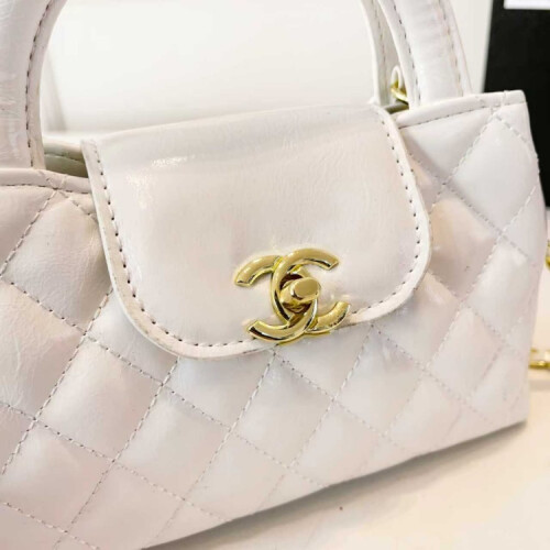 Classic diamond check shoulder crossbody bag - complete package 2