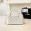 Classic diamond check shoulder crossbody bag - complete package 5