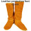 Welding protection equipment spats boots flame resistant leather 5