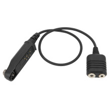 Botão Push-to-Talk (PTT) com Microfone, Excelente Qualidade de Som, Linhas de Estacionamento Personalizáveis, Compatível com Rádios Baofeng BF
