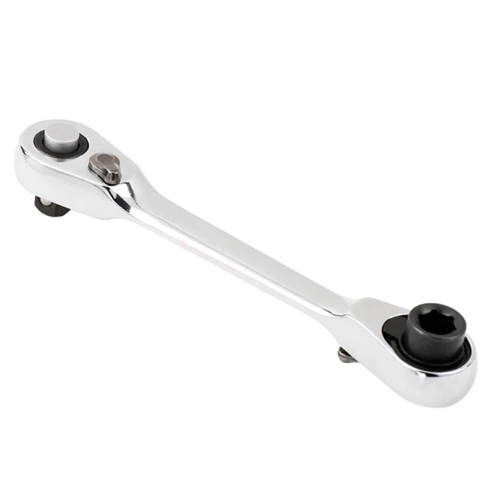 1/4 Inch 72Tooth Doublesided Quickrelease Wrench With Ratchet And Square Head Screwdriver Bits Narrow Slot Ratchet Wrench Socket Wrench Set Ref: 4589 9119770873996