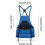 Gardening Apron, Crossover Back Apron With Large Pockets   Men, Blue 4